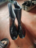 回力雨鞋户外水鞋钓鱼洗车防雨水不易滑雨靴耐磨胶鞋HL886中筒黑色42 实拍图
