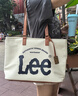 LEE2024新款大容量托特包单肩手提电脑包女士包包男女通勤大学生书包 经典热销款 米白色 实拍图