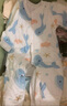 棉芹婴儿衣服秋冬季宝宝纯棉外出服保暖连体衣新生儿衣服40g薄款棉衣 鲸鱼 59cm （推荐7-11斤） 实拍图