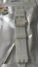 Mtin斯沃琪Swatch橡胶硅胶表带GB274 SUOB704原创炫彩手表带男女代用 白色 19mm 实拍图
