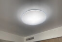 松下（Panasonic）灯LED灯吸顶灯客厅卧室灯具书房餐厅灯具 圆形21瓦素白 实拍图