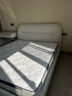 帕沙曼（pashaman）泡芙布艺床奶油风现代简约床网红卧室双人架子床1.8米+床垫1153CF 实拍图