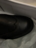 Bata切尔西靴女秋新款英伦风牛皮粗跟通勤软底短筒靴AKL53DD3 黑色-单里 36 晒单实拍图