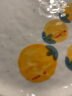 肆月陶瓷烤盘家用圆形披萨盘烘焙工具微波炉可用 柿子【8.5寸手柄盘*1个】 晒单实拍图