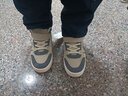 回力童鞋儿童棉鞋2025年冬季新款男童厚底保暖鞋子加绒高帮板鞋二棉鞋 加绒灰-1431 34 推荐脚长21.5内长22.0 实拍图