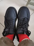 品牌断码女鞋冬季加绒运动鞋女大码棉鞋加厚防滑雪地靴皮面防水休闲小白鞋秋冬款青少年学生百搭潮鞋ins潮厚底老爹鞋 E63纯黑【加绒】 38 实拍图