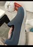 斯凯奇（Skechers）健步鞋男鞋秋冬季一脚蹬运动鞋休闲软底布鞋54626 实拍图