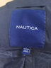 诺帝卡（NAUTICA）【父亲节礼物】男装秋冬款商务休闲轻防溅水藏帽棉服厚外套男 藏青4NV(223) L 晒单实拍图