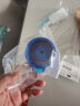 虎牌儿童保温水壶盖子硅胶吸嘴吸管替换头宝宝600ml水杯防漏原装配件 蓝色吸管盖+日版吸管组 实拍图
