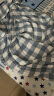 京东京造全棉纱布毯 夏季毛巾被A类夏凉被子空调被毛毯 晴天蓝150*200cm 晒单实拍图