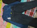 罗蒙（ROMON）男士牛仔裤男秋冬商务休闲裤男弹力直筒男裤厚款深档直筒长裤高腰 黑灰色+浅蓝色【冬季款】 加绒 36 【腰围2尺9建议165-175斤】 实拍图