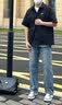 Dickies男士休闲鞋男鞋透气潮流百搭板鞋情侣鞋 浅蓝色（布面） 42  实拍图