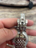 浩米手表链男钢链 适合天梭手表表带1853钢带 俊雅T063金属不锈钢表带 （钢色)钢带 接口宽度20mm 晒单实拍图
