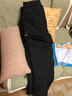 西克米里棉裤男外穿冬季防风防水男士羊羔绒保暖裤加绒加厚休闲运动裤子 376黑色直筒 2XL （130-150斤） 实拍图