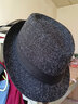 BILLSURF 英伦爵士礼帽男户外休闲百搭透气绅士小礼帽女复古帽子演出帽男 黑色 均码56-58cm 实拍图