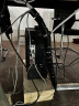 LXEE 理线管包线管缠绕管理线器束线电线保护套电脑走线网线收纳整理 黑色42mm/5米带夹子 晒单实拍图