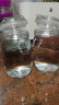 宏达宏达腌蜂蜜柠檬百香果玻璃瓶大号加厚透明食品储物罐泡菜坛泡酒瓶 圆1000ML-2只 1个 2000ml 实拍图