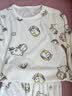 小素材儿童睡衣夏季薄款宝宝衣服套装竹纤维空调服春秋家居服男童女童 幸运小马套头蓝 90 实拍图