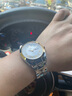嘉年华（CARNIVAL）瑞士品牌手表男士机械表全自动防水夜光腕表送男友生日礼物 钢带间白-8137-升级版进口机芯 实拍图