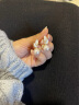 纪诗哲（GIEVSZHE）品牌法式大颗珍珠耳钉女精致高级感耳环新款送女友送妈妈生日礼物 金叶珍珠耳钉【全国七仓直发当日/次日达】 实拍图