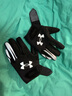 安德玛（Under Armour）全指运动手套 健身手套男女骑行护具 防滑加厚加绒护手掌 黑色M码 实拍图