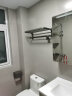 九牧（JOMOO）卫生间免打孔置物毛巾架星空灰铝合金浴室挂件7件套9394157-LD-1 晒单实拍图