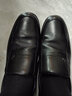 蜘蛛王（SPIDER KING）男鞋牛皮商务休闲皮鞋中老年爸爸父亲鞋 22733 黑色 43  实拍图