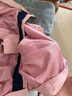 啄木鸟冲锋衣外套女春秋冬季三合一可拆卸防风防水定制潮牌新款登山风衣 女款粉色（外套+内胆） L 实拍图