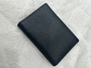 袋鼠卡包男士名片夹真皮新款大容量牛皮卡套多卡位银行卡包证件卡片包 黑色 实拍图