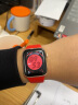 图登适用苹果手表表带apple watch9硅胶iwatchSE/7/8运动表带男女潮流 经典-红色 38/40/41mm（标准码） 实拍图