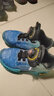 李宁重燃断码男童鞋运动鞋2025秋季旋转纽扣儿童透气篮球鞋防滑中大童 蓝色 32 实拍图