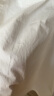 无印良品 MUJI 女式 棉平纹 衬衫连衣裙 女装裙子春季内搭可叠穿纯棉全棉 白色 S (155/80A) 晒单实拍图