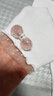 贝瑞加（Babyprints）儿童打底裤宝宝棉质裤子女孩甜美外穿长裤春秋百搭底裤 白色110 实拍图