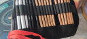 马可（MARCO）素描铅笔21件套 专业美术入门基础绘画套装 炭笔便携帆布笔帘拉菲尼Raffine系列7500-21BK 晒单实拍图