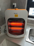 格力（GREE） 电暖器家用小太阳取暖器家用办公卧室暗光远红外节能省电小型烤火器即开即热暖手暖脚 NST-8（3秒速热 即开即暖） 实拍图