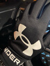 安德玛（Under Armour）全指运动手套 健身手套男女骑行护具 防滑加厚加绒护手掌 黑色M码 实拍图