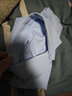 凡客诚品衬衫男商务易打理纯色西服正装衬衣男士白衬衫 短-蓝斜纹 39 实拍图