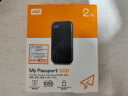 西部数据(WD)2TB NVMe 移动固态硬盘（PSSD）My Passport随行SSD type-c接口 1050MB/s 手机直连笔记本两用 实拍图