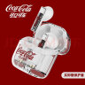 可口可乐（Coca-Cola）粒次方联名蓝牙耳机无线运动男女生款礼物降噪半入耳式适用苹果华为OPPO 零度白 实拍图
