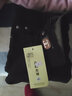 雪澈2025冬季加绒加厚牛仔裤女高腰弹力修身显瘦百搭小脚裤紧身女士 09黑色松紧腰加厚羊羔绒面料 34 建议160-169斤6XL 实拍图