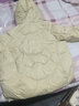 Aosijie高端品牌羽绒服女短款2025冬季新款宽松加厚保暖小个子白鸭绒外套 奶黄色 M 【105-125斤】 实拍图