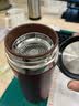 檀轩阁紫砂内胆保温杯大容量紫砂茶杯男士款公司纪念礼品节日礼物可刻字 紫色450毫升-礼盒装 实拍图