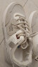 回力瑞男鞋夏季新款透气网面板鞋镂空防臭小白厚底休闲运动鞋子男 米色 41 实拍图