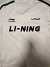 李宁短袖T恤女子棉质撞色织带休闲复古足球风上衣AHSU712 实拍图