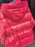 波司登（BOSIDENG）奥莱冬季羽绒服女新年红泡芙加厚时尚经典亮面保暖外套B10143116 樱桃红1446 160/84A 晒单实拍图