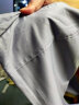 富安娜60S贡缎全棉四件套高支素绣纯棉床品套件双人加大被套230*229cm 实拍图