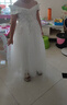 安妮优儿（Anneyol）女童礼服裙洋气公主婚礼花童婚纱裙儿童主持人走秀生日钢琴演出服 白色 160 实拍图