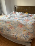 富安娜四件套100%全棉加密床上四件套印花床单被套双人加大230*229cm 实拍图