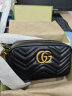 GUCCI古驰GG Marmont系列小号绗缝女士肩背包[礼物] 黑色 均码 晒单实拍图