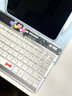 科技鱼 ipad pro键盘air6/5/4无线蓝牙键盘适用于苹果平板小米华为可充电透明鼠标套装静音办公便携 透明色背光版【多设备连接丨轻音键盘丨打字灵敏】 实拍图